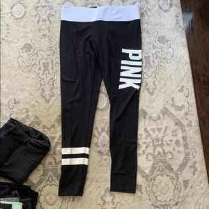 VS pink like new leggings